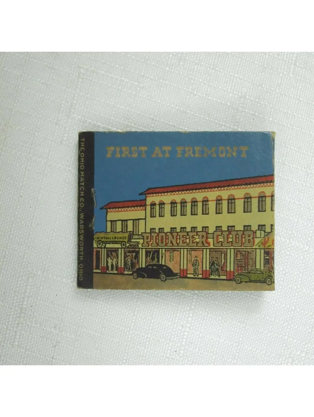 3 Vintage Matchbooks Minneapolis Club, Pioneer Club Las Vegas & BPOE Elks Lodge